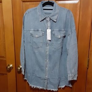 Denim Shirtdress